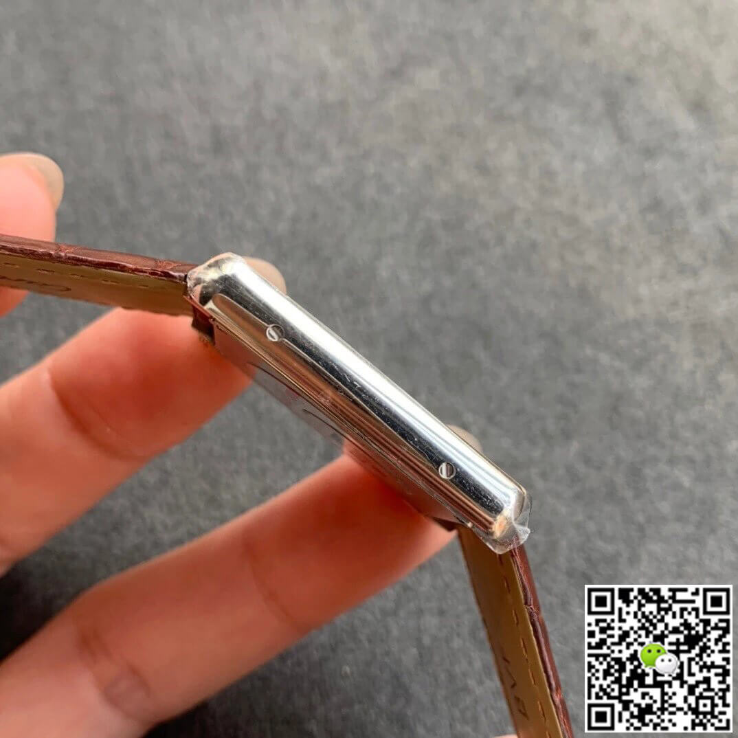 Cartier Tank WSTA0028 K11 Factory Brown Cowhide Strap