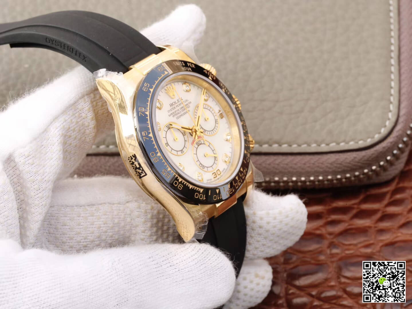 Rolex Daytona Cosmograph M116518ln-0037 JH Factory V6 Diamond Dial