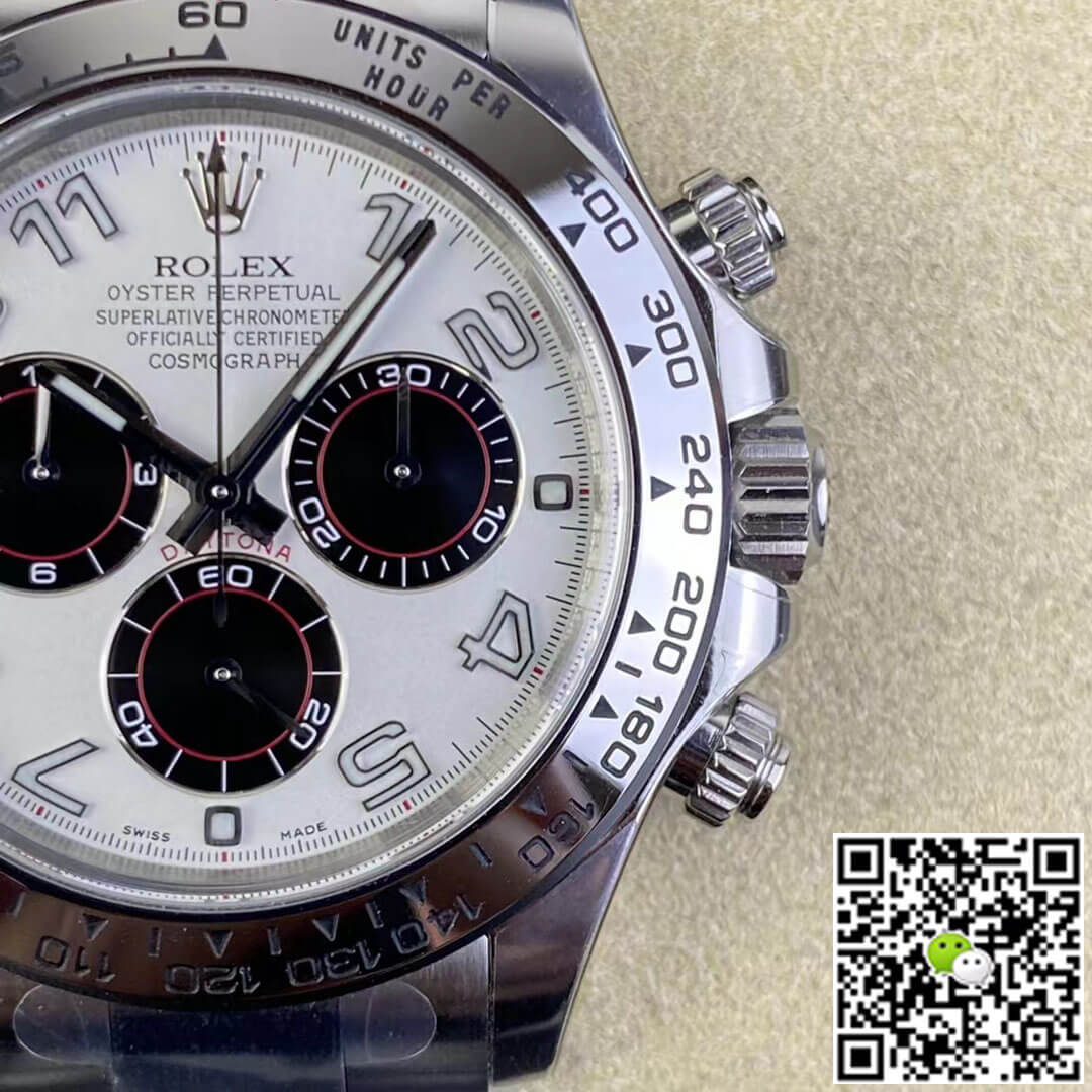 Rolex Cosmograph Daytona Clean Factory V3 Stainless Steel Strap