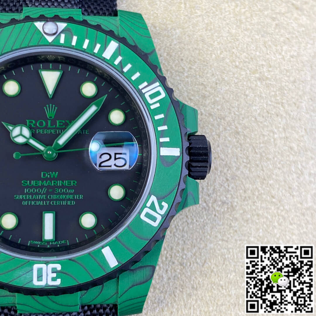 Rolex Submariner VS Factory Green Carbon Fiber Bezel