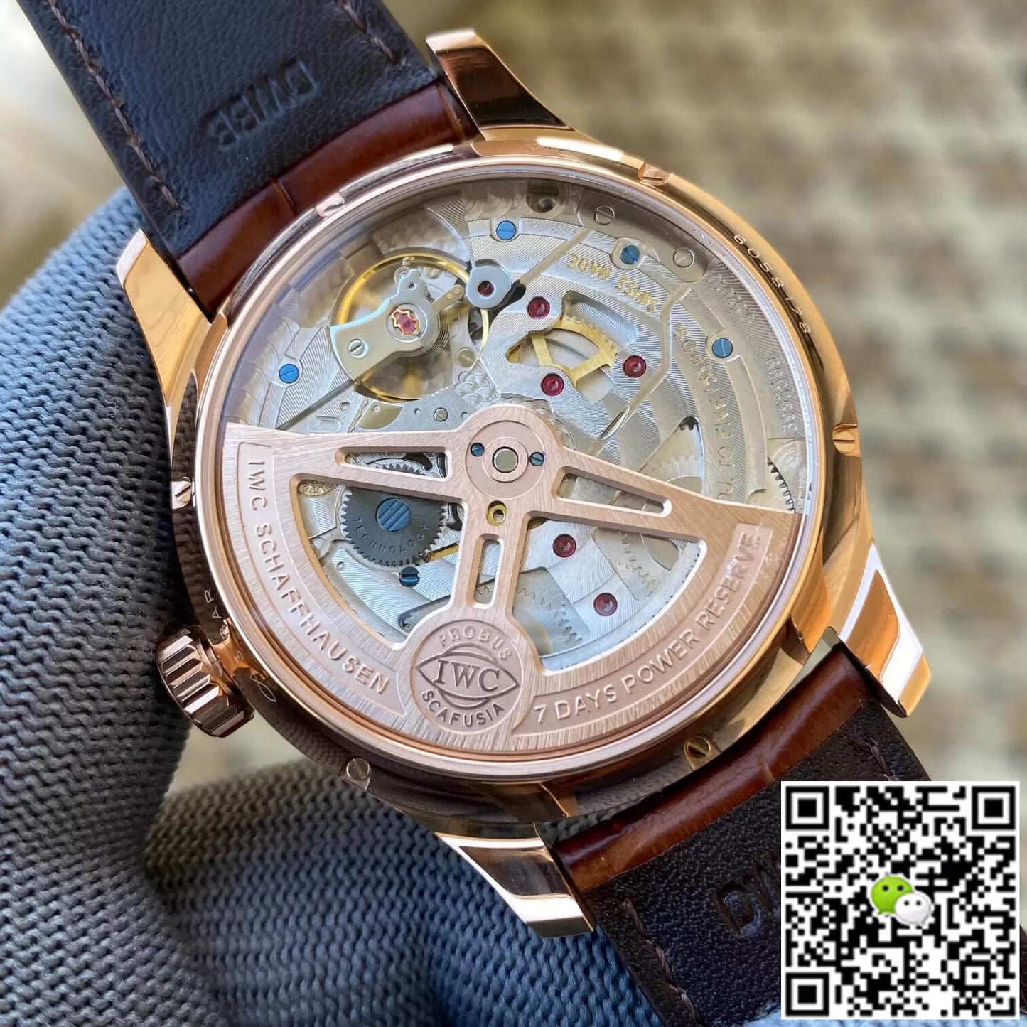 IWC Portuguese Perpetual Calendar IW503302 APS Factory Red Gold