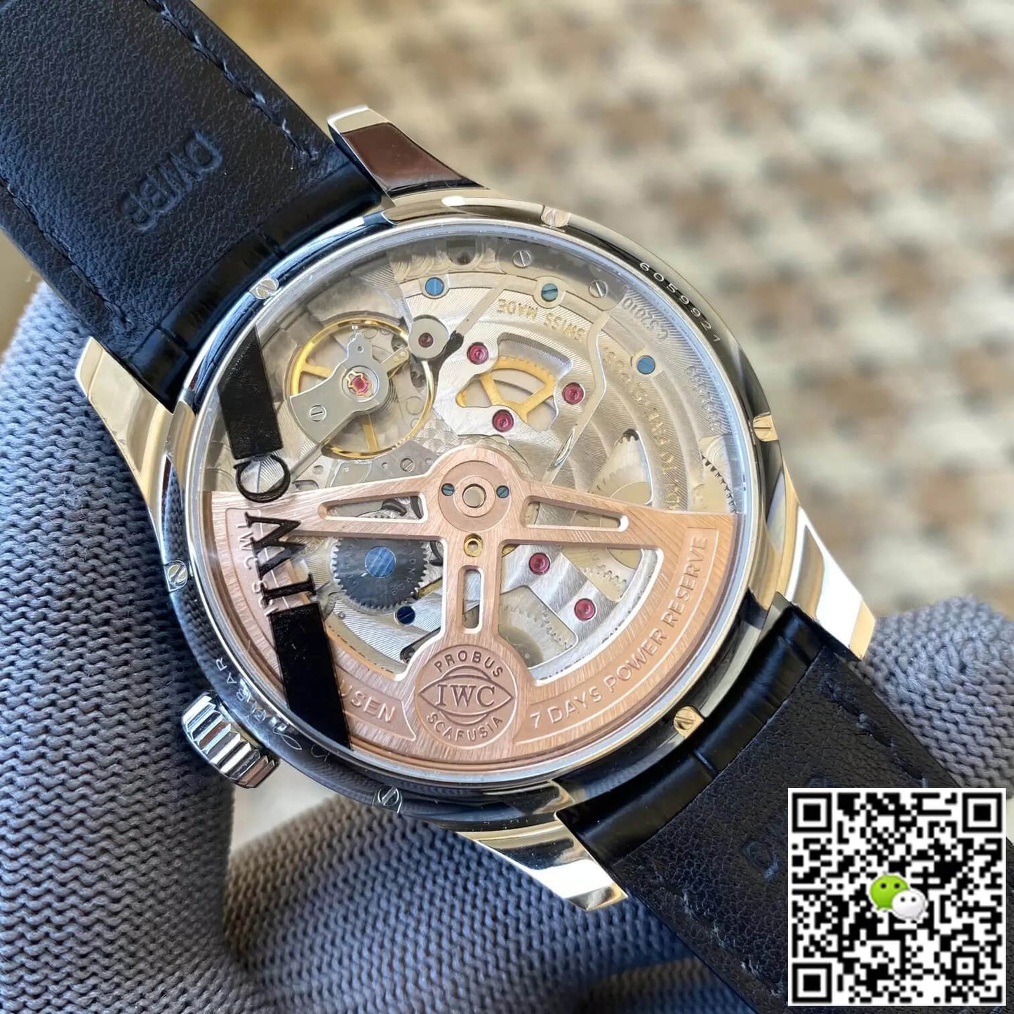 IWC Portuguese Perpetual Calendar IW503406 APS Factory White Dial