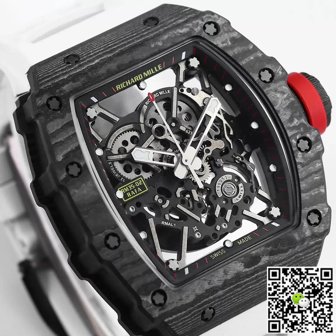 Richard Mille RM35-02 BBR Factory Carbon Fiber Skeleton Dial