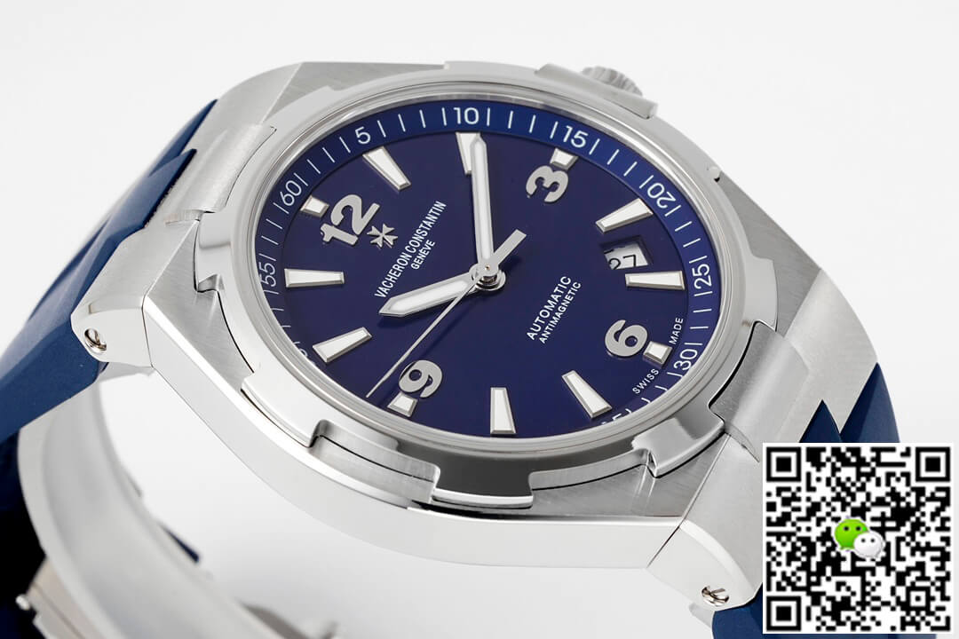 Vacheron Constantin Overseas P47040/000A-9008 PPF Factory Blue Rubber Strap