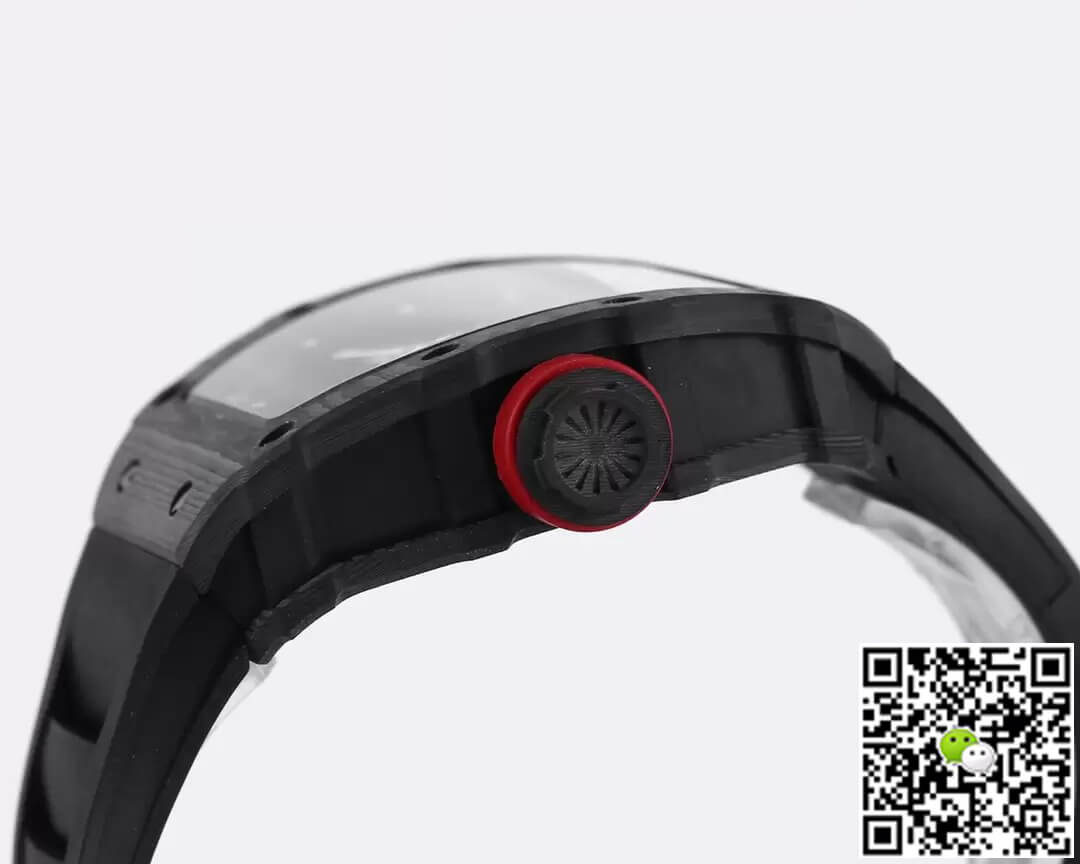 Richard Mille RM35-02 BBR Factory Red Rubber Strap