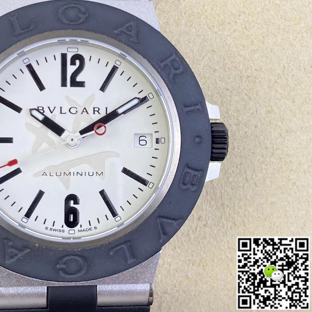 Bvlgari Aluminium Steve Aoki 103539 BV Factory White Dial