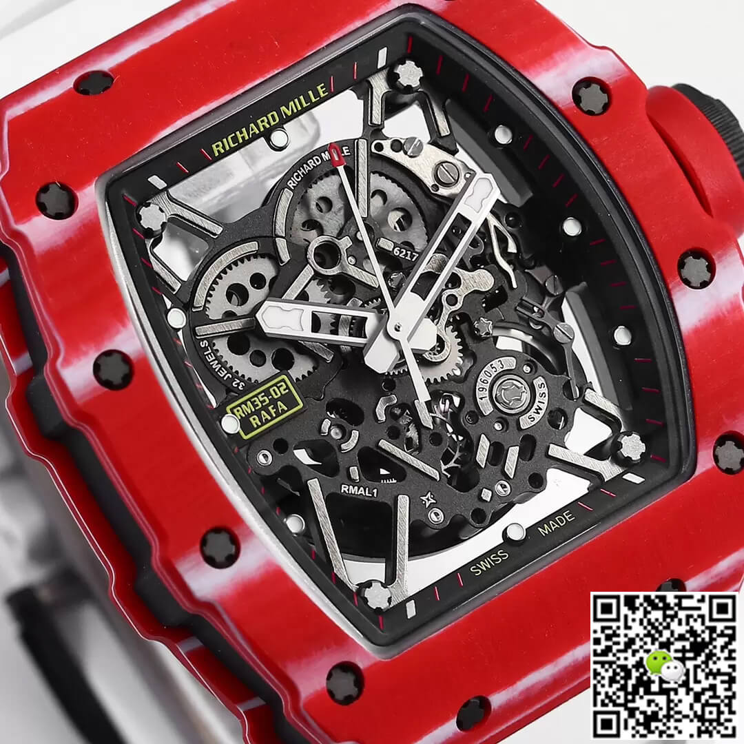 Richard Mille RM35-02 BBR Factory Red Carbon Fiber