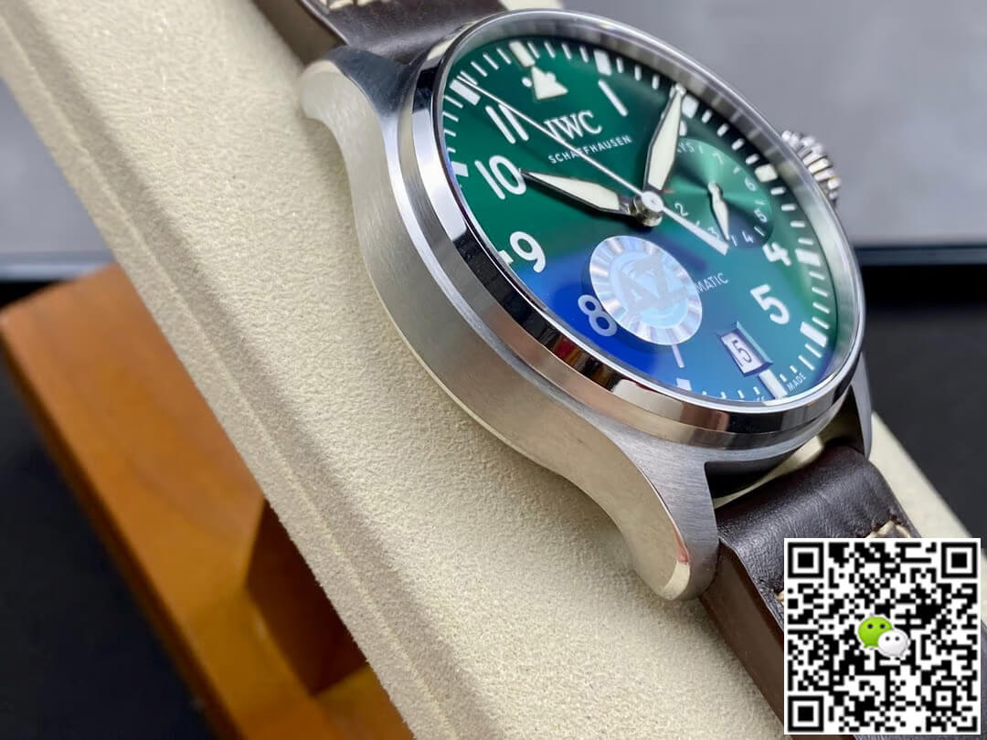 IWC Pilot IW501015 AZ Factory Green Dial