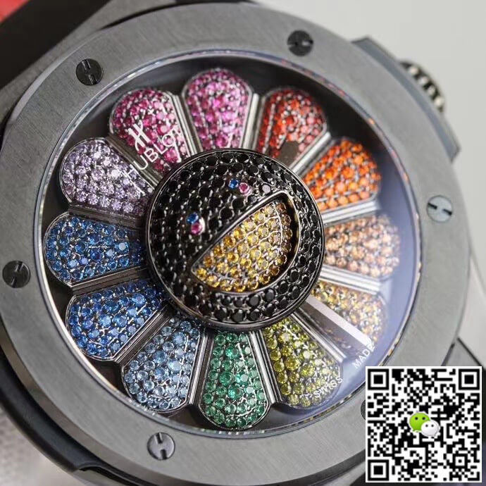 Hublot Classic Fusion Takashi Murakami 507.CX.9000.RX.TAK21 Sunflower Colored Dial