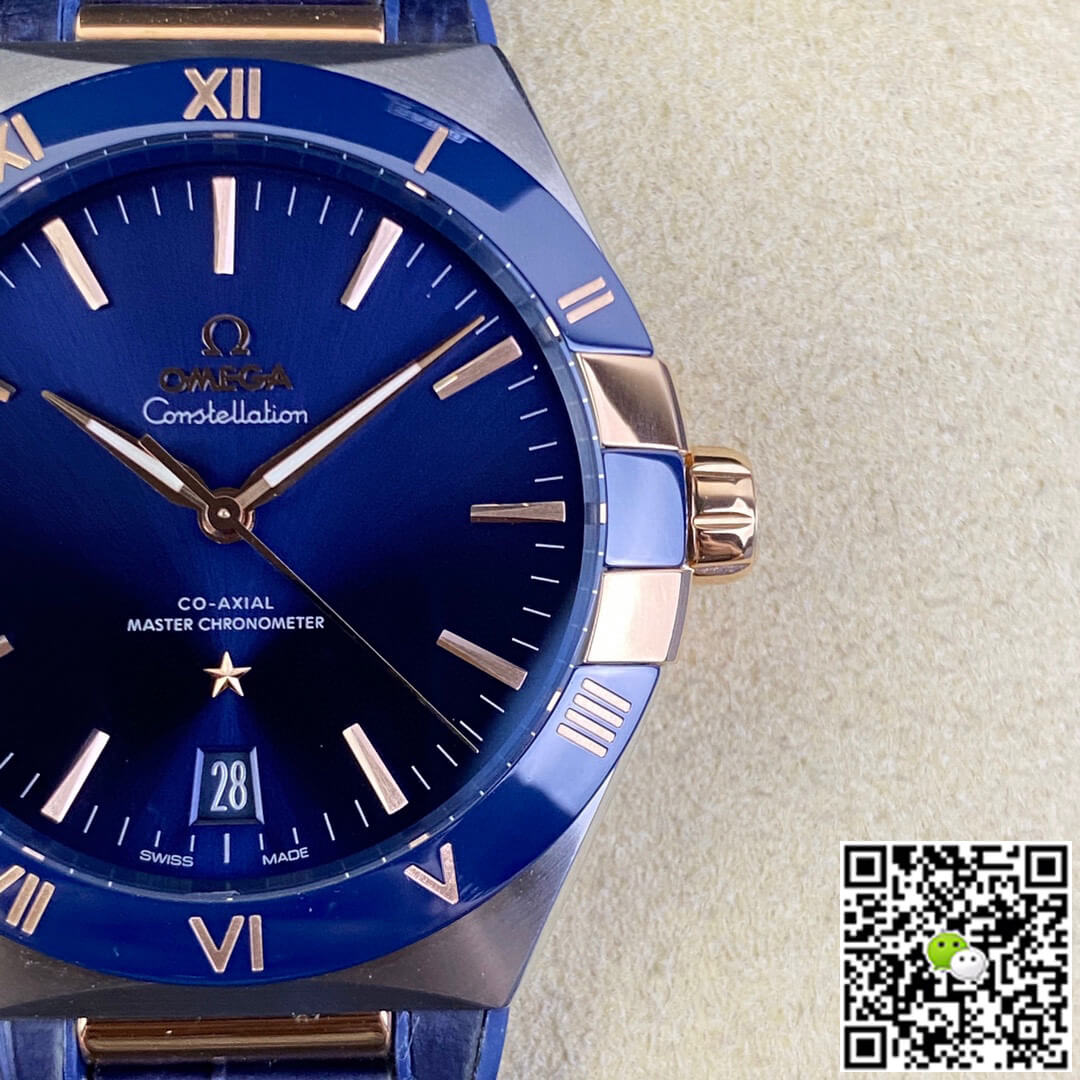 SBF Omega Constellation 131.23.41.21.03.001 VS Factory Blue Dial