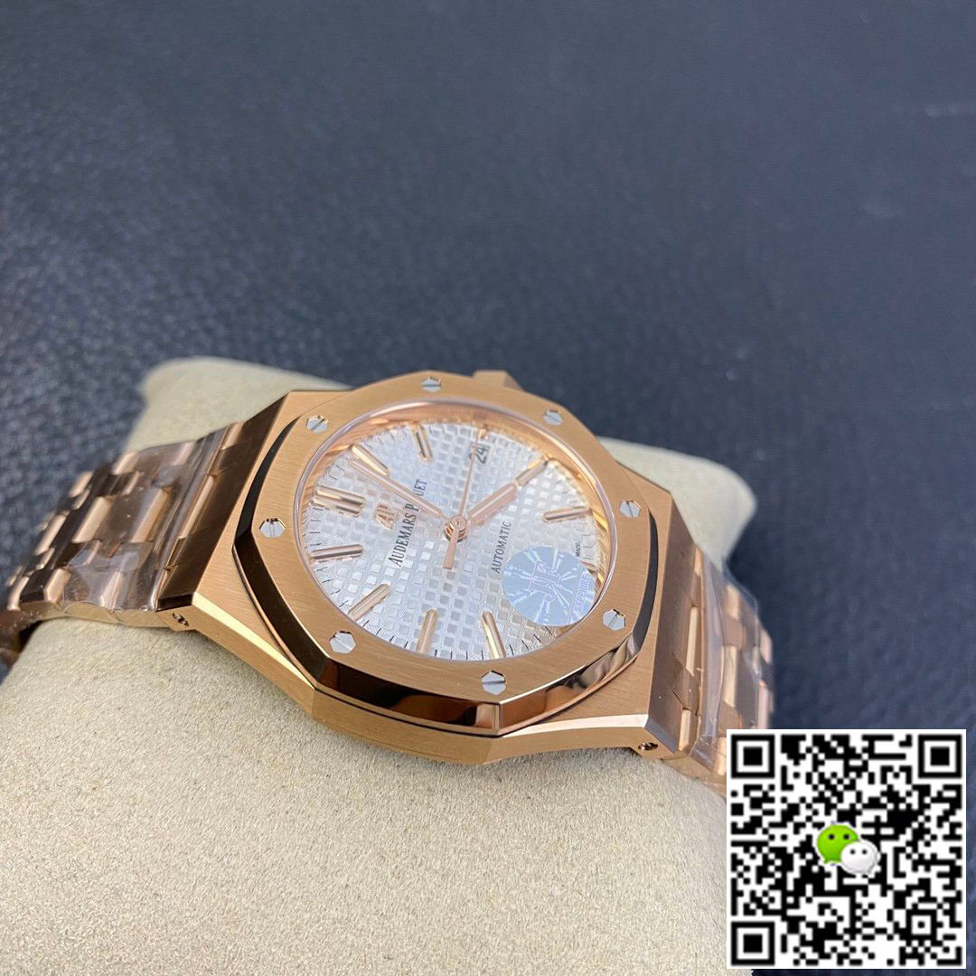 Audemars Piguet Royal Oak 15450OR.OO.1256OR.01 JF Factory Silver Dial