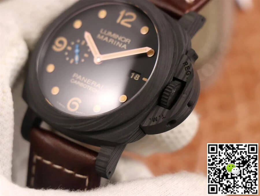 Panerai Luminor 1950 PAM00661 VS Factory Carbon Fiber Case