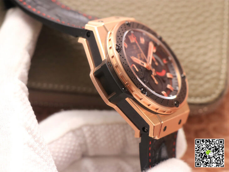 Hublot King Power Ferrari F1 V6 Factory Black Dial Rose Gold