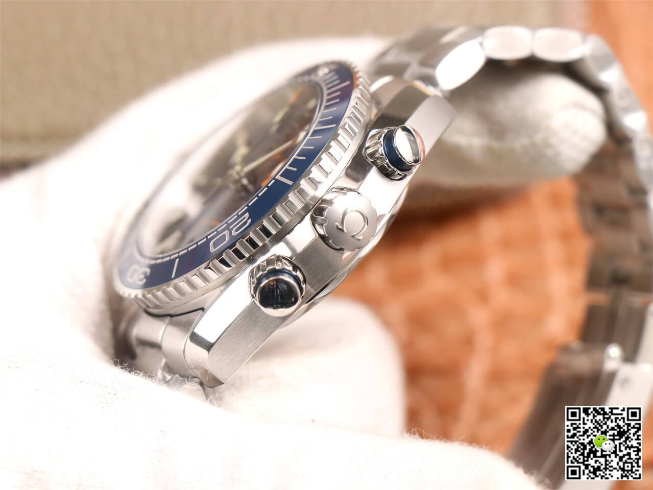 Omega Seamaster Ocean Universe 600M 215.30.46.51.03.001 OM Factory V3 Blue Dial