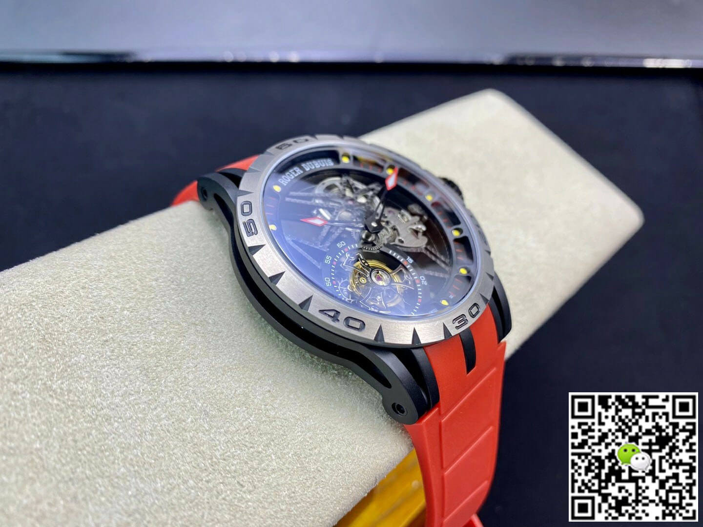 Roger Dubuis Excalibur RDDBEX0549 BBR Factory Tourbillon Titanium Case