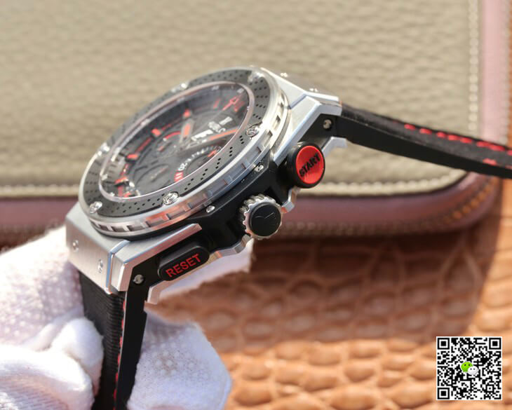 Hublot King Power 703.ZM.1123.NR.FMO10 V6 Factory Black Dial