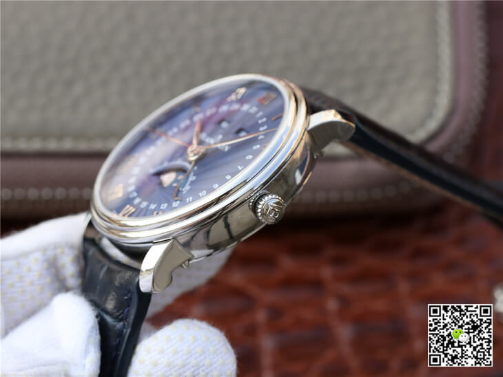 Blancpain Villeret 6654-1529-55B OM Factory V2 Blue Dial