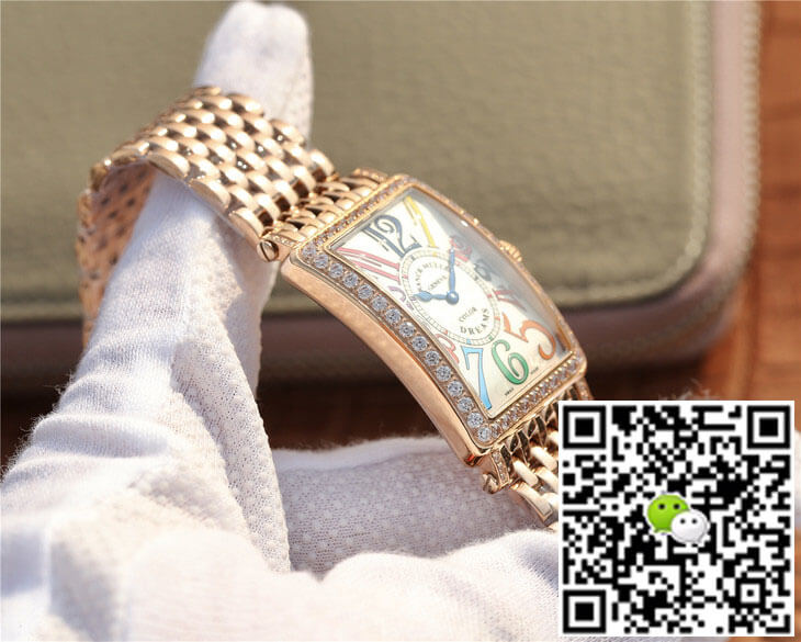Franck Muller LONG ISLAND 952 Ladies ABF Factory Rose Gold With Diamonds