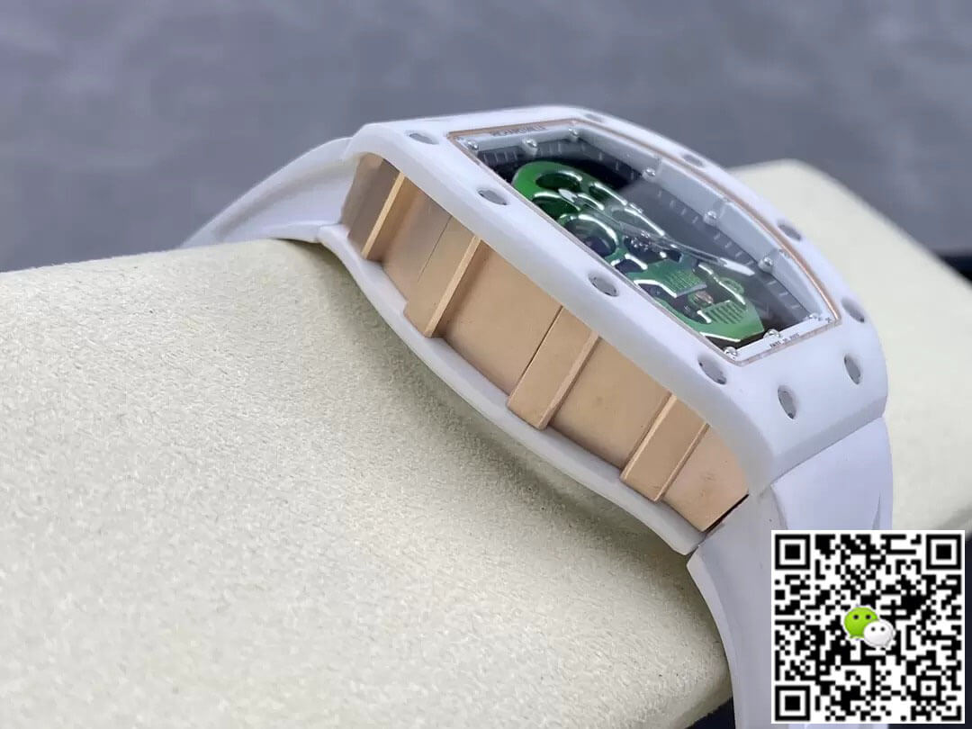 Richard Mille RM52-01 YS Factory Green Skull Tourbillon Dial