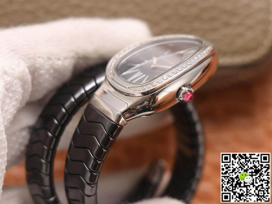 Bvlgari Serpenti BV Factory Black Dial