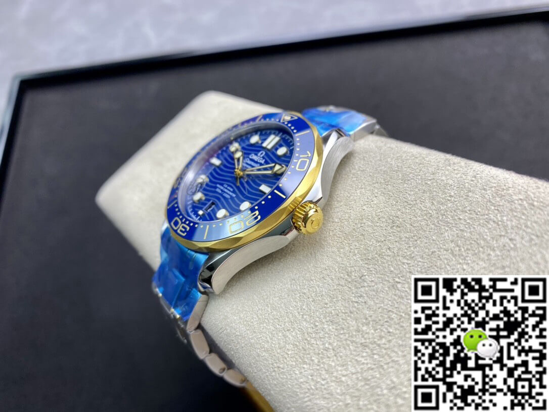 Omega Seamaster Diver 300M 210.20.42.20.03.001 VS Factory Blue Dial