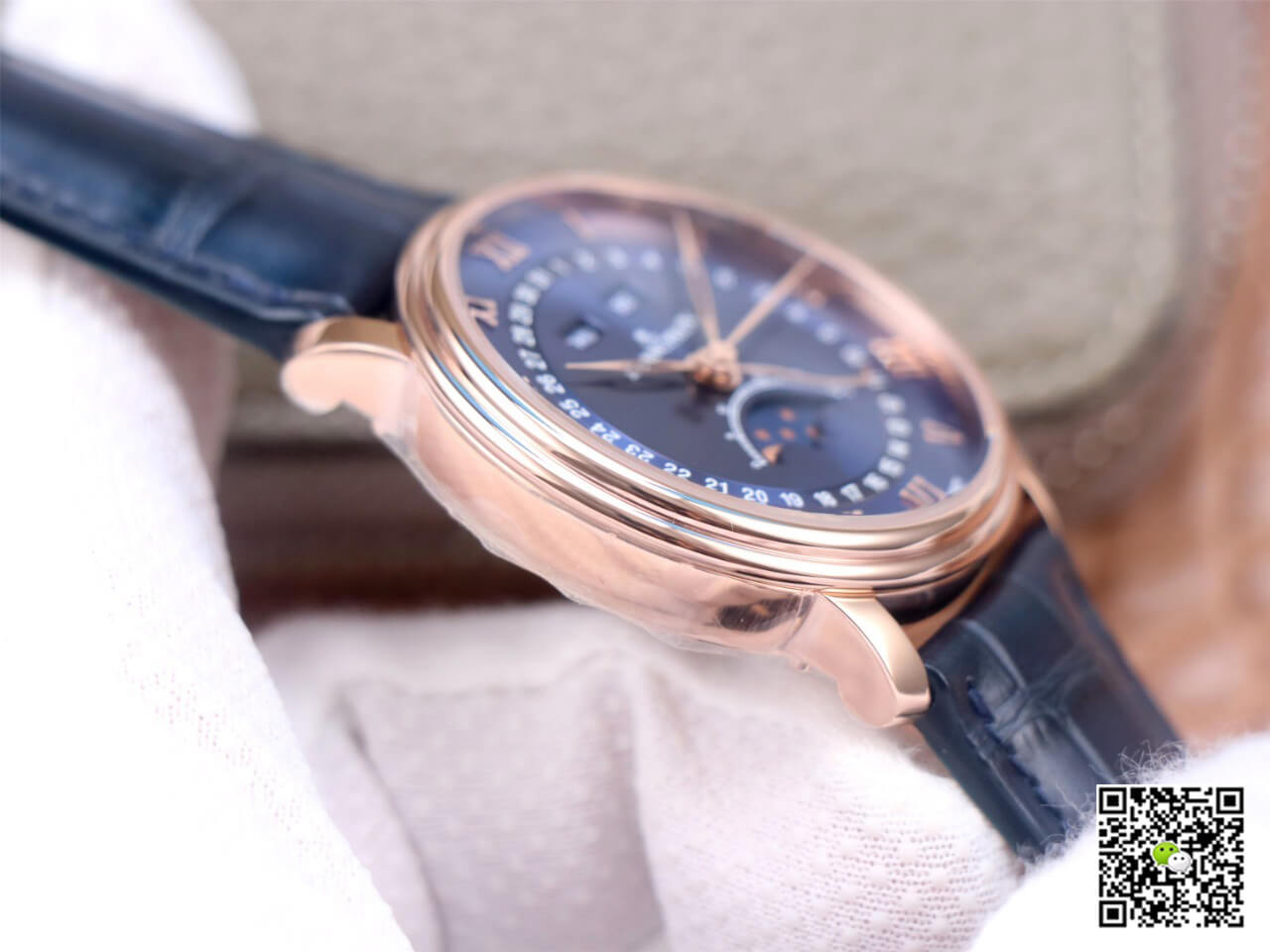 Blancpain Villeret 6654-3640-55 OM Factory V3 Blue Dial