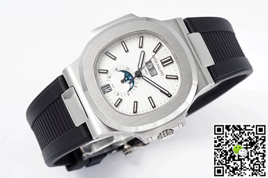 Patek Philippe Nautilus 5726/1A-010 PPF Factory Black Rubber Strap