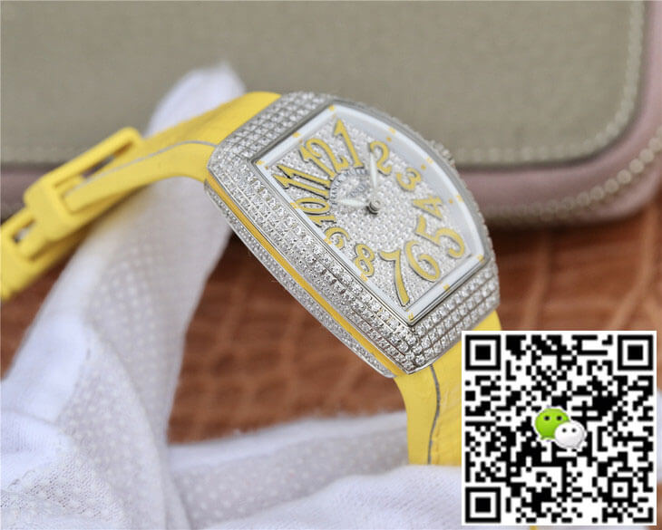 Franck Muller Vanguard Ladies ABF Factory Cowhide Strap