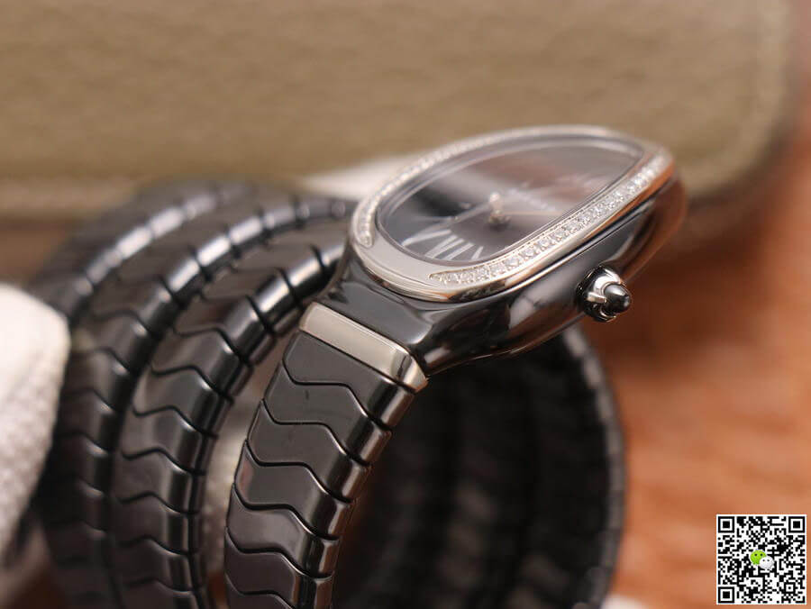 Bvlgari Serpenti BV Factory Diamond Bezel