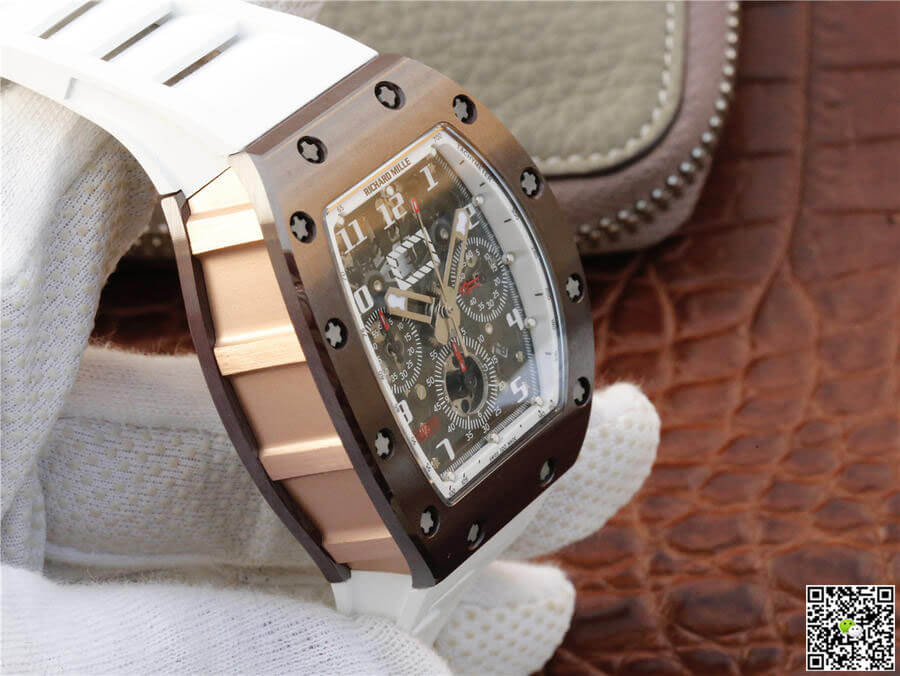 Richard Mille RM011 KV Factory Brown Ceramic Case