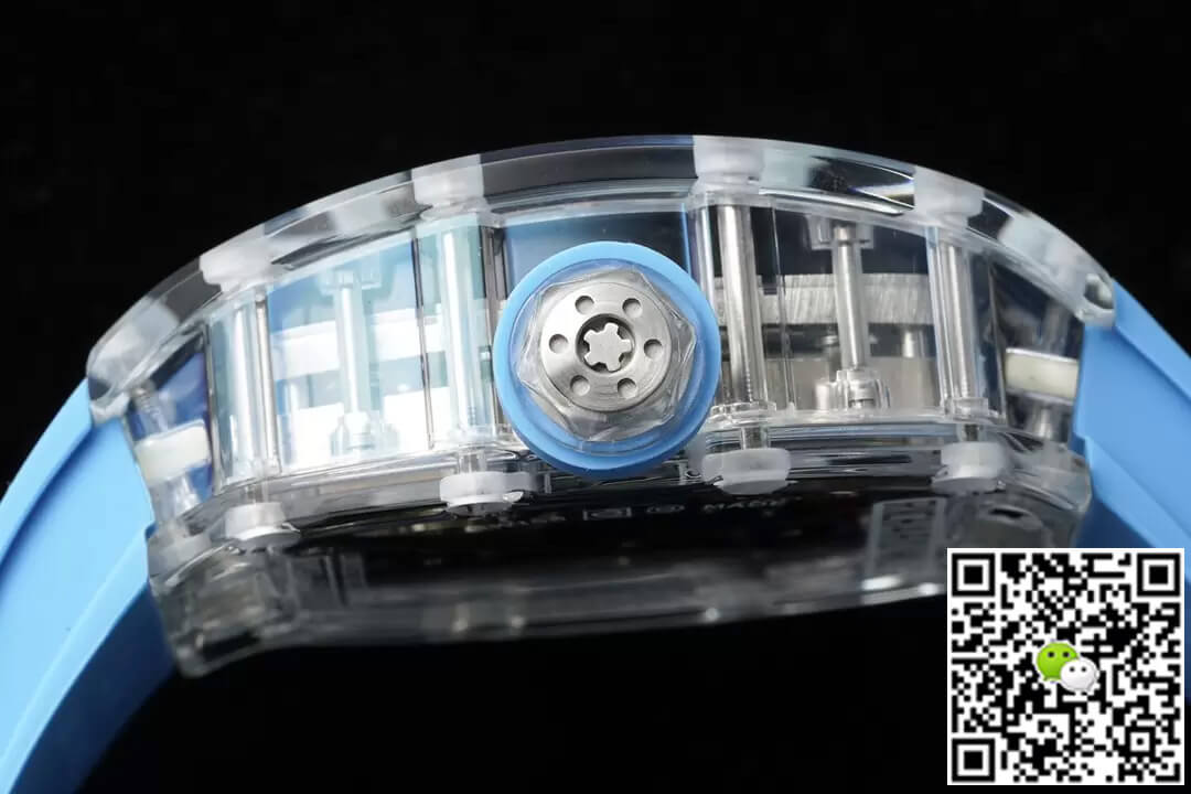 Richard Mille RM053-02 Tourbillon RM Factory Blue Rubber Strap