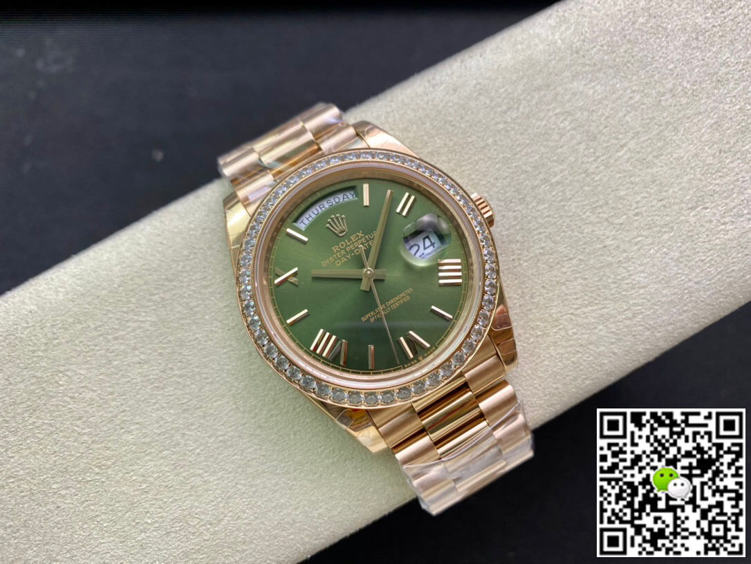 Rolex Day Date M228345RBR-0011 EW Factory Rose Gold
