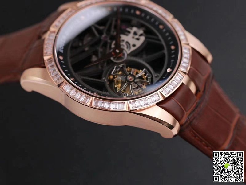Roger Dubuis Excalibur RDDBEX0404 JB Factory V3 Rose Gold Tourbillon