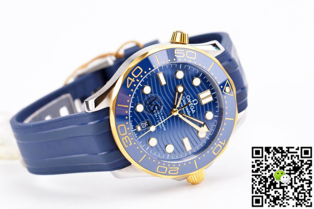 Omega Seamaster Diver 300M 210.22.42.20.03.001 VS Factory Rubber Strap