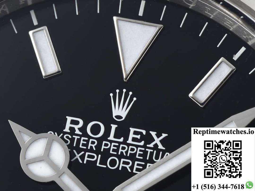 Rolex Explorer 114270-78690 Clean Factory Black Dial