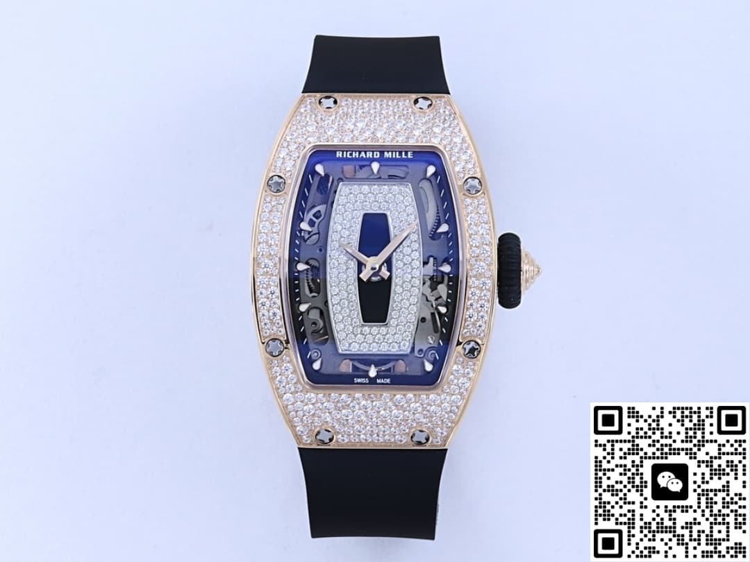 Richard Miller Ladies RM07-01 ZF Factory Black Core Dial