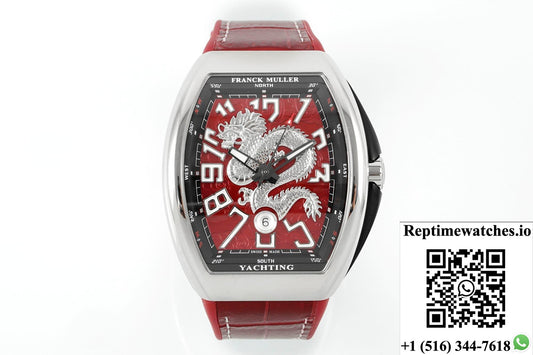 Franck Muller Vanguard ABF factory red strap