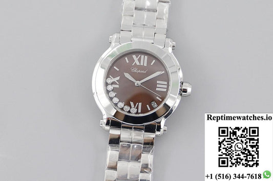 Chopard HAPPY DIAMONDS 278477-3002 YF Factory Date Display