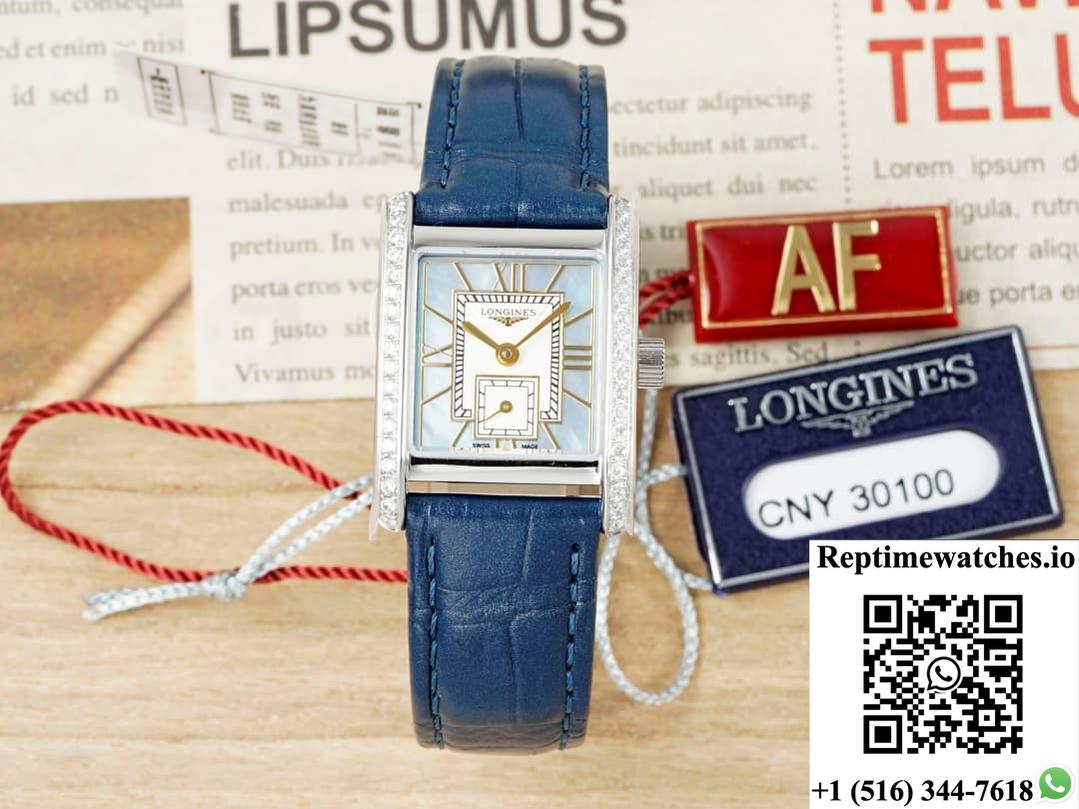 Longines Elegant L5.200.0.95.2 Af Factory Blue Dial-Rep Time Watches