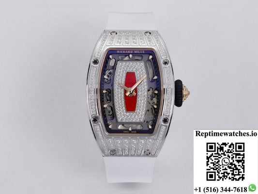 Richard Miller ladies RM07-01 ZF factory sapphire crystal mirror