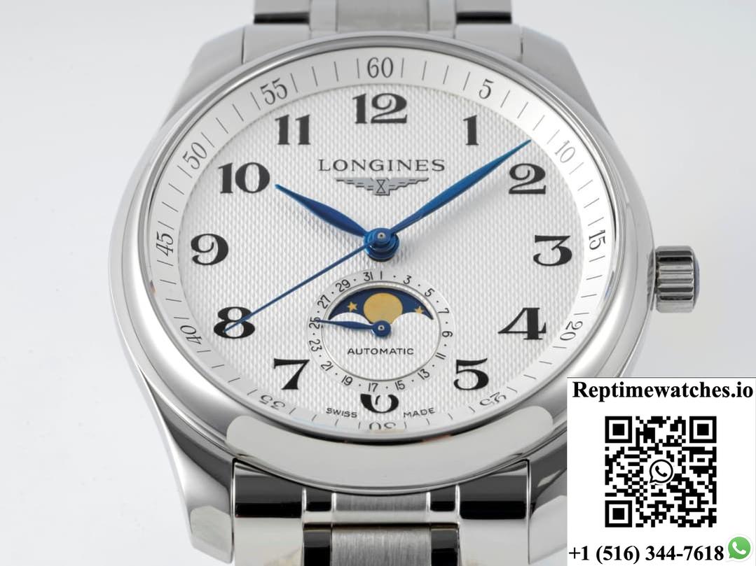 Longines Master Collection L2.409.4.78.6 Aps Factory Moon Phase-Rep Time Watches