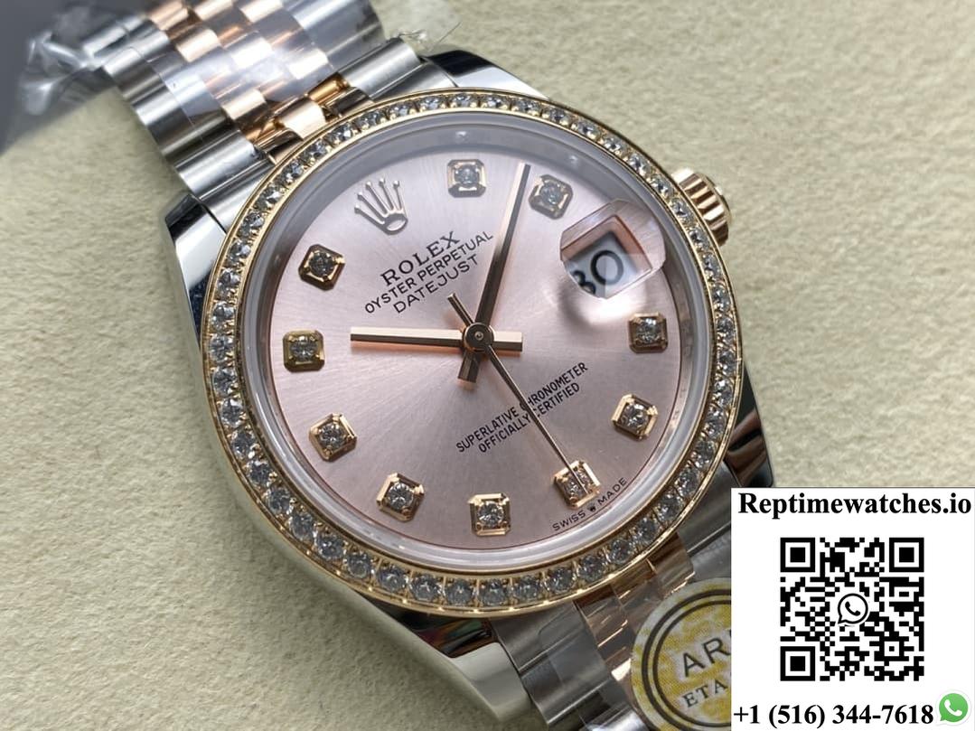 Rolex Datejust M278381RBR-0024 AR Factory Diamond Hour Markers