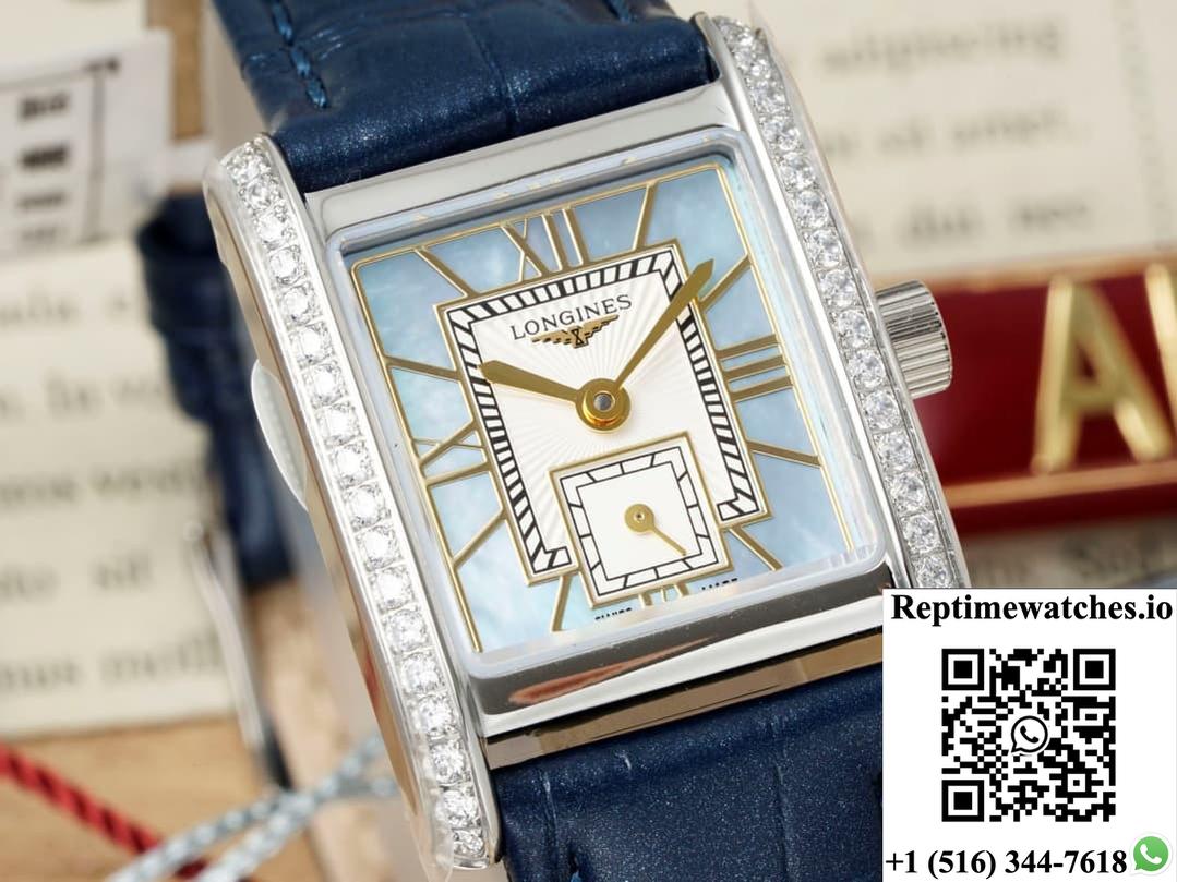 Longines Elegant L5.200.0.95.2 Af Factory Blue Dial-Rep Time Watches