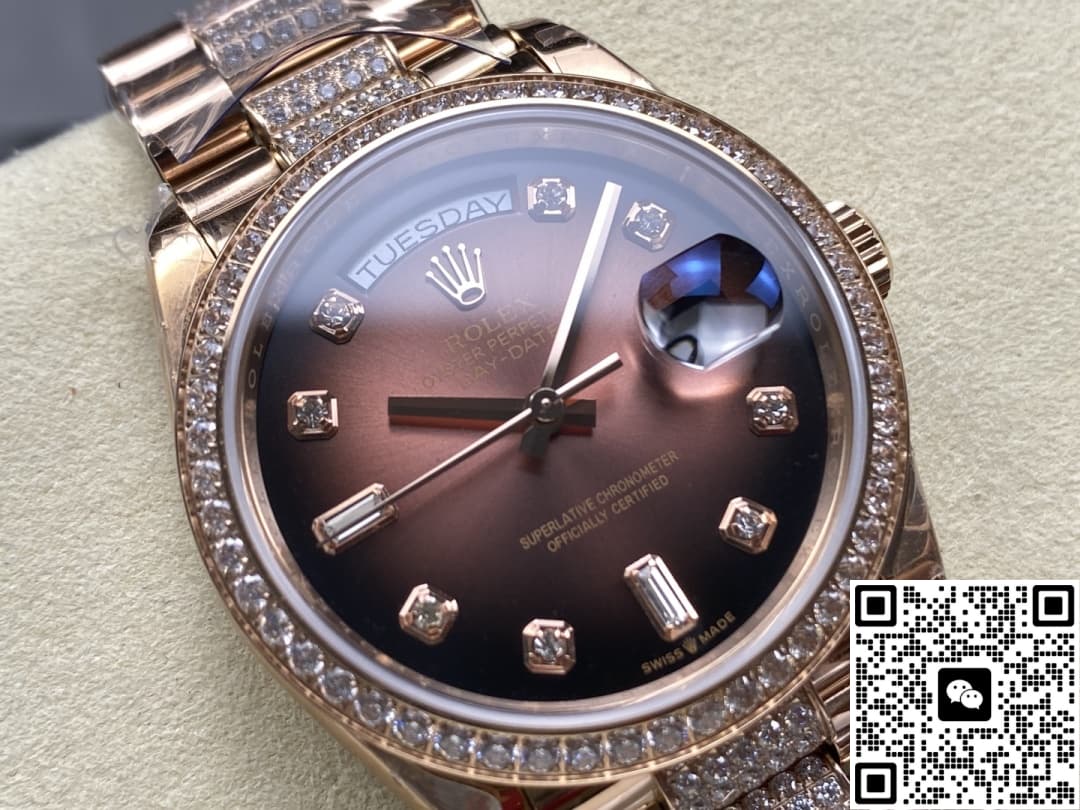 Rolex Day-Date M128345rbr-0041 8+ Factory Week Display