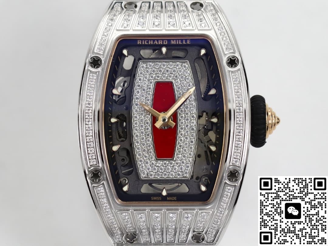 Richard Miller ladies RM07-01 ZF factory sapphire crystal mirror
