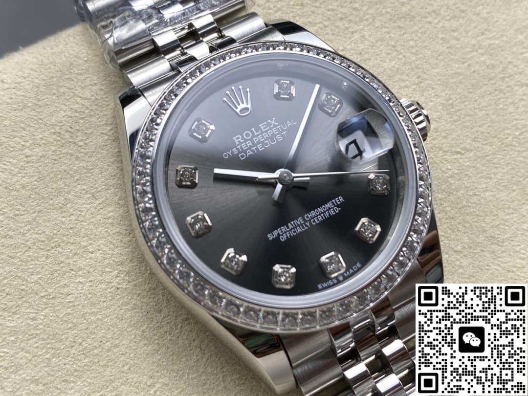 Rolex Datejust M278384rbr-0010 AR Factory Diamond Hour Markers