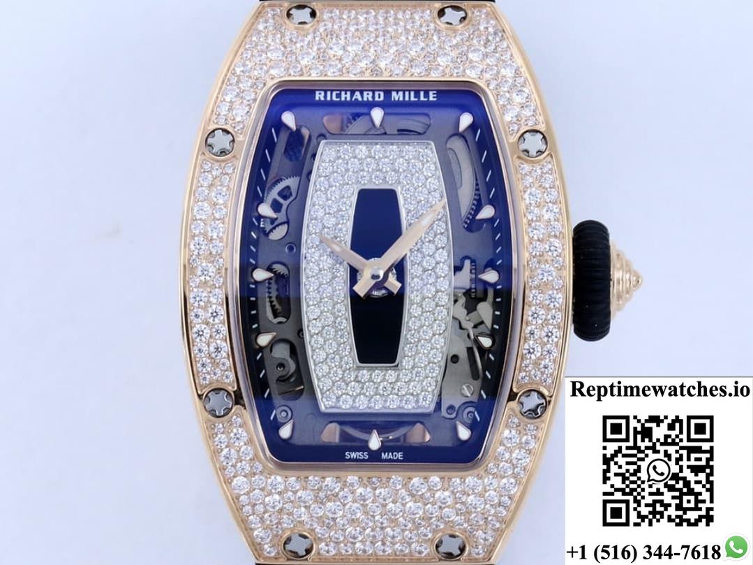 Richard Miller Ladies RM07-01 ZF Factory Black Core Dial