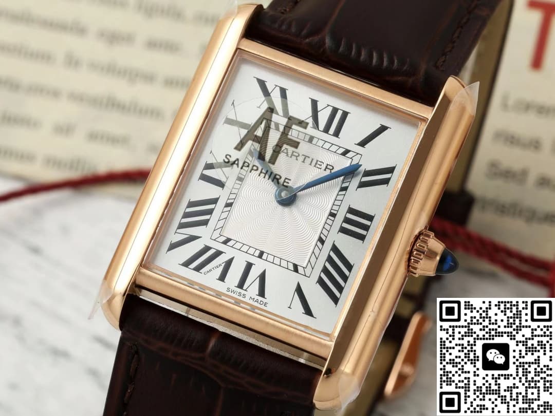 Cartier Tank WGTA0056 AF Factory Mineral Crystal Mirror
