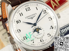 Longines Master Collection L2.919.4.78.3 AF Factory Alligator Leather Strap