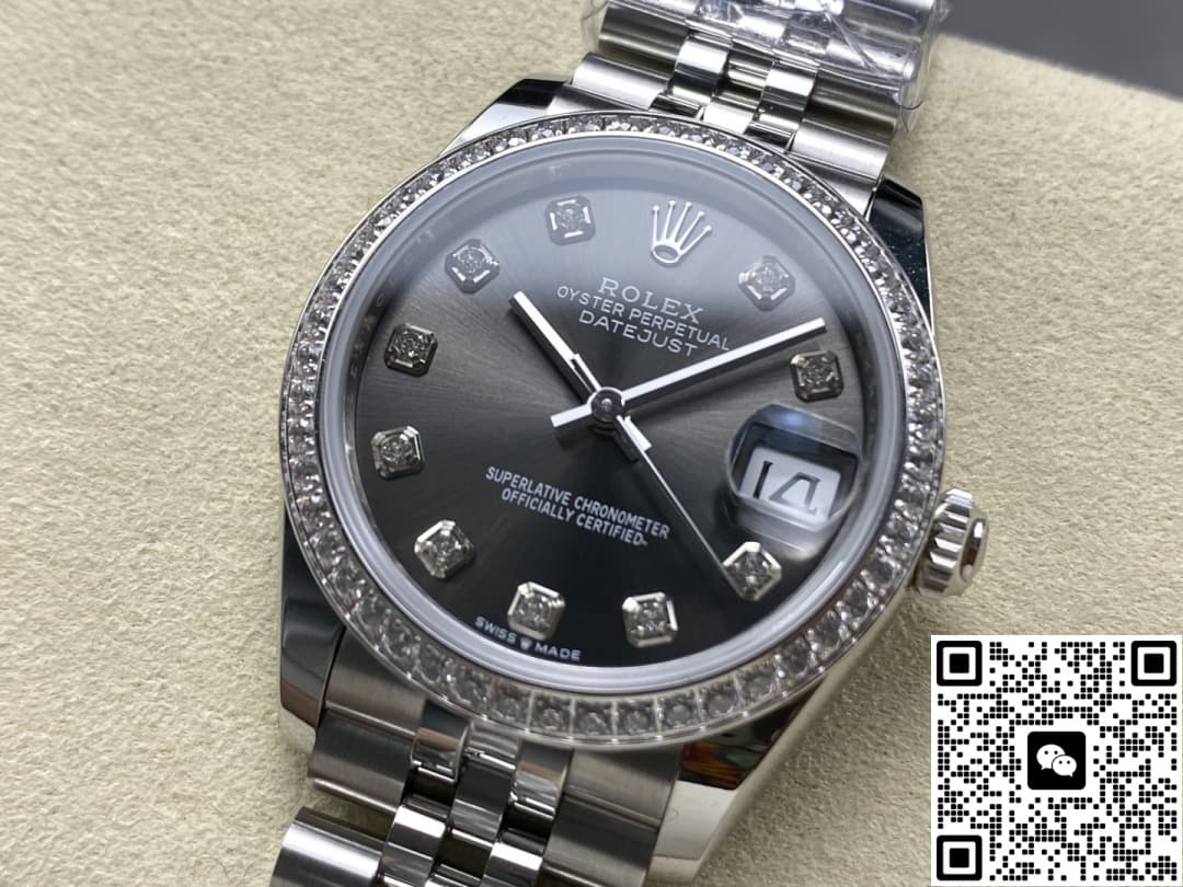 Rolex Datejust M278384rbr-0010 AR Factory Diamond Hour Markers